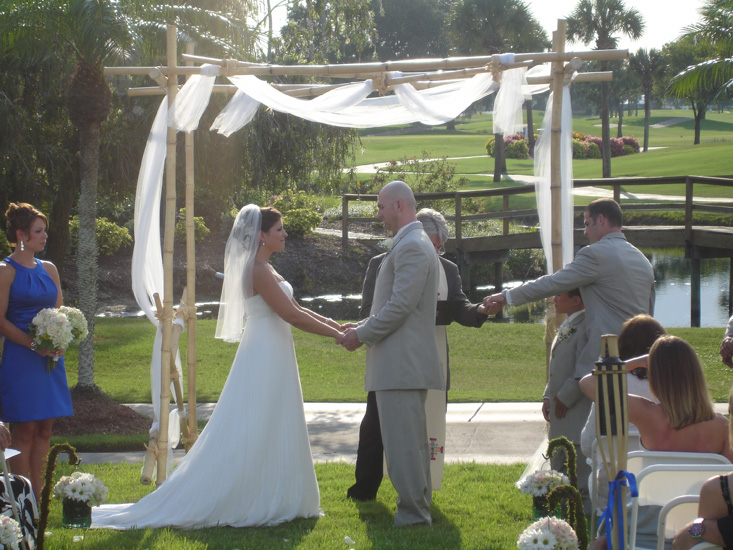 61 Wedding Ceremony Garden Decorations Bamboo Trellis Florida