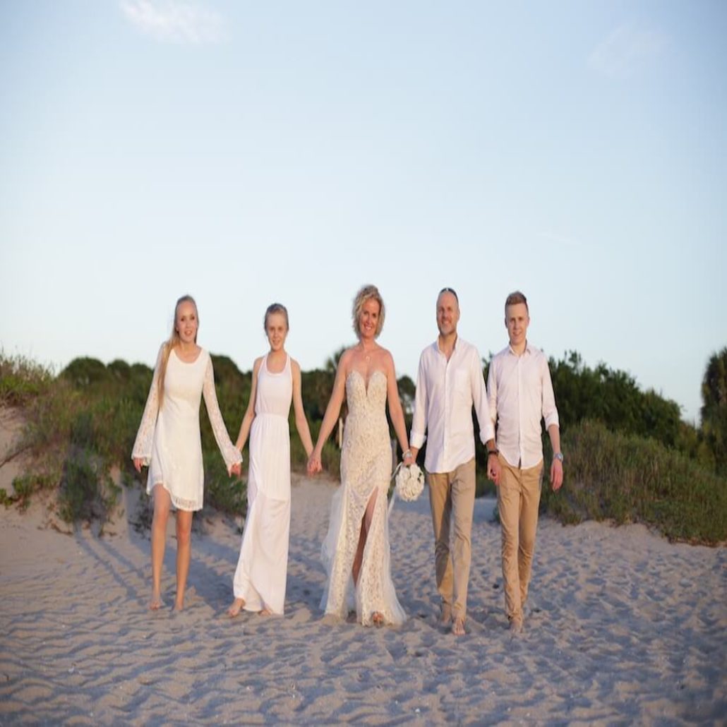 dressy casual beach wedding attire