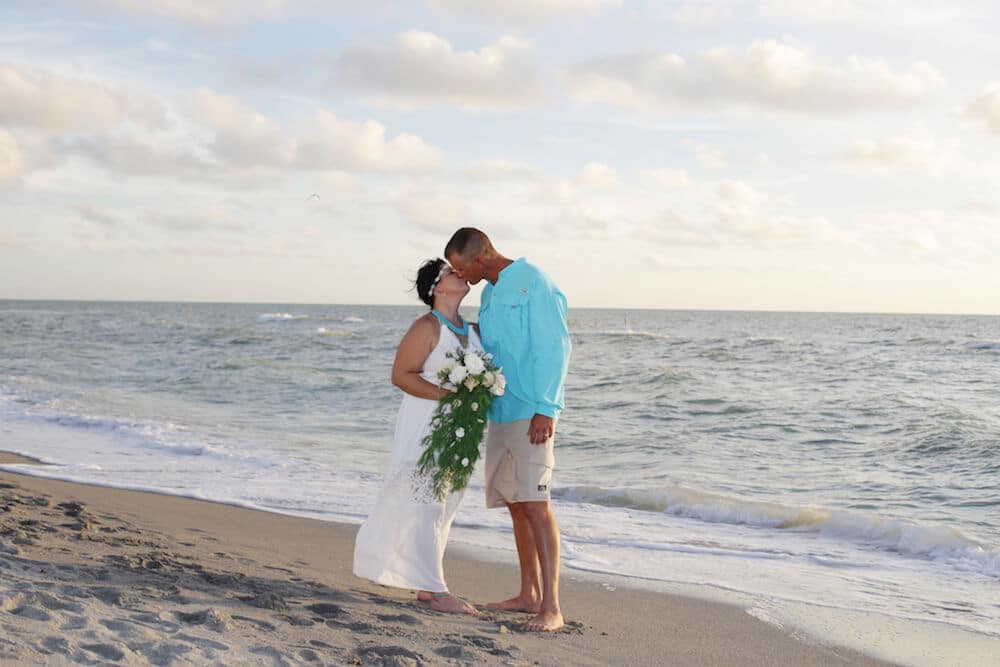 Beach Wedding Attire by Florida Sun Weddings