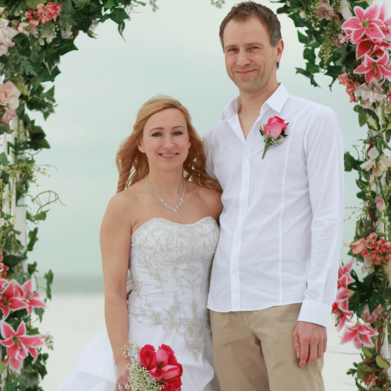 My Florida Beach Wedding: Indra & Martin