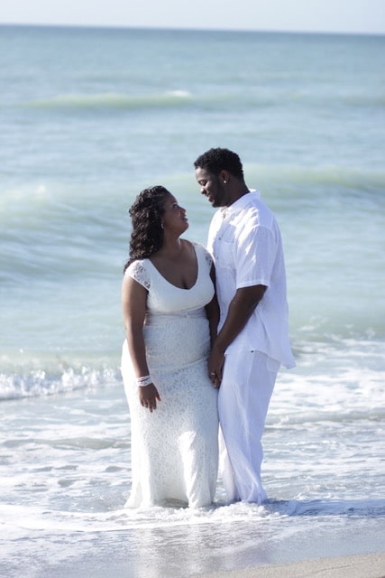 Two by the Sea florida beach elopement wedding ceremony package