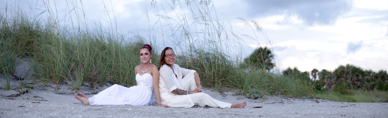 Same Sex Beach Wedding Ceremonies In Florida Sarasota