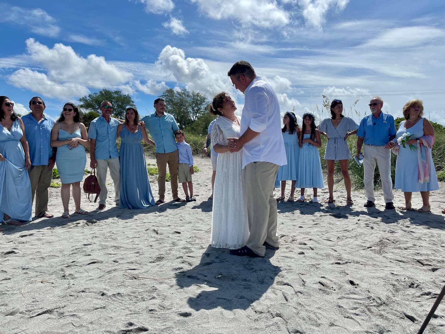 Florida Beach Vow Renewal Ceremony 1