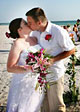 9. Kissing Couple Arch Set Ceremony Siesta Beach Florida