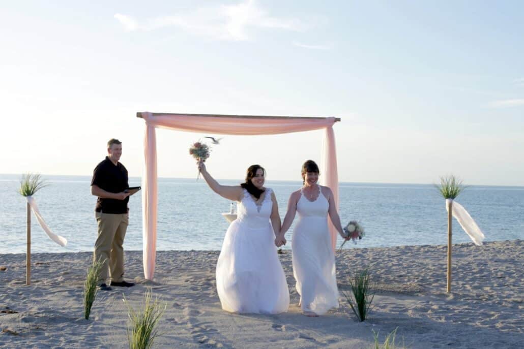 Pink Blush Tropical Breeze Ceremony Set