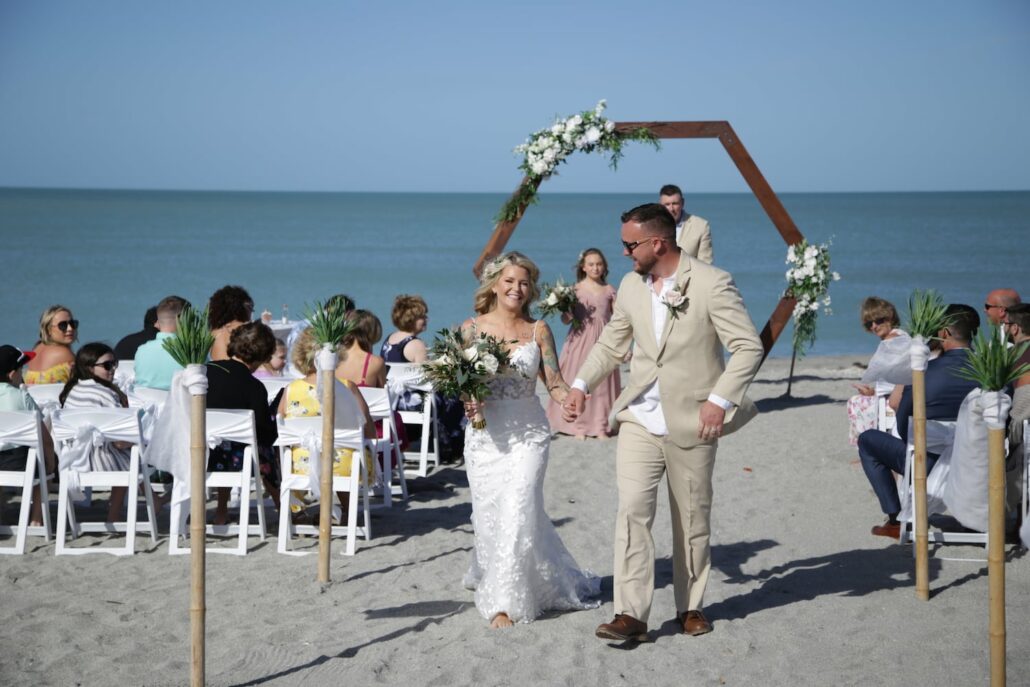 Venice Florida Beach Wedding Gulf Coast Sharkys Annex
