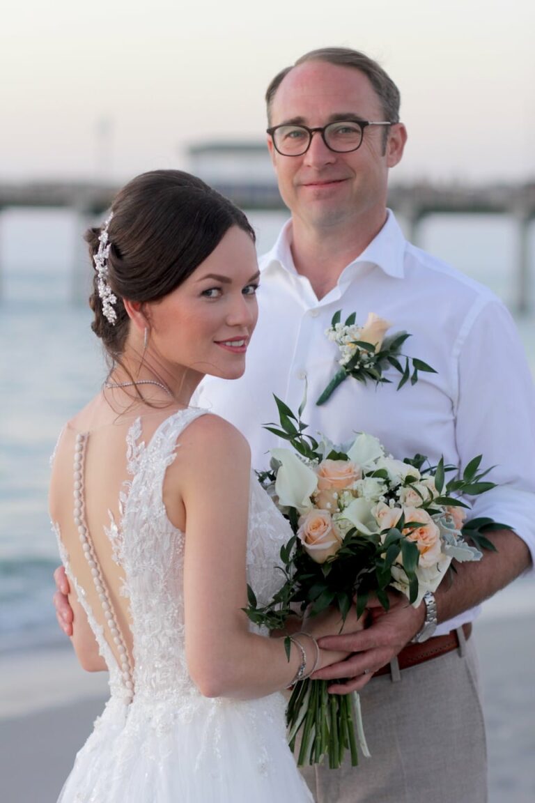 Hairstyle inspiration for beach weddings beaded fascinator