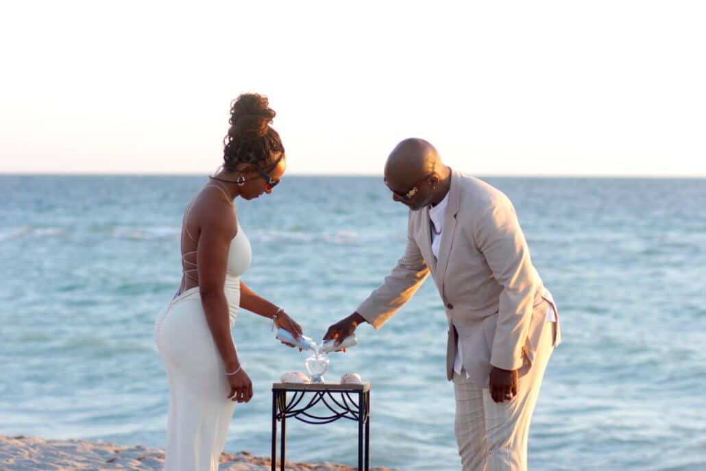 Beach Wedding Sand Ceremony