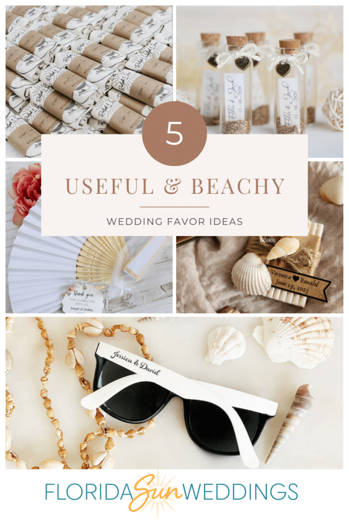 Useful Beach Wedding Favor Ideas