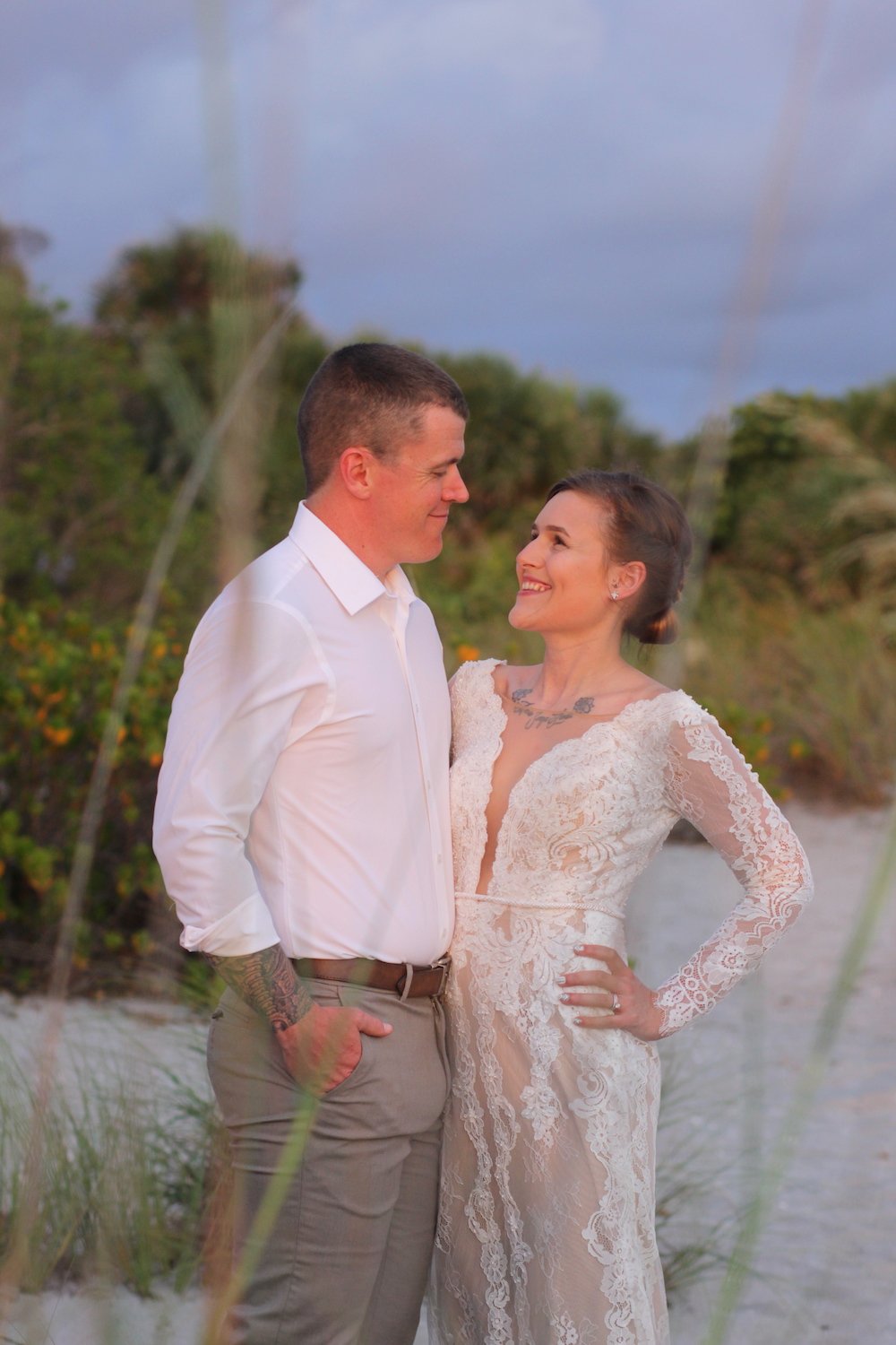 Newlyweds Portrait