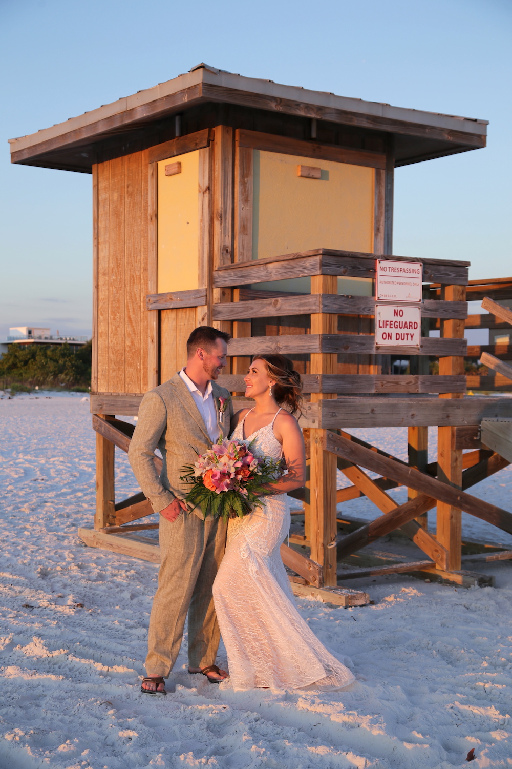 Wedding Lifeguard Station