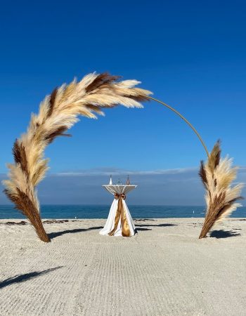 Florida Sun Weddings Custom Ceremony Design for Beach Weddings in Sarasota