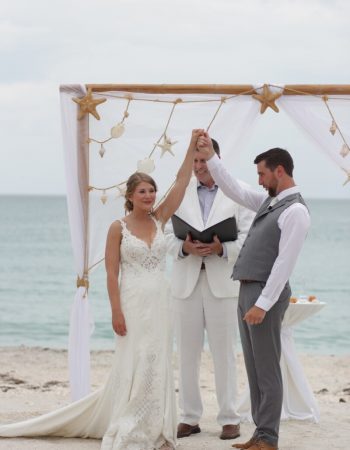 Sea Stars Tropical Beach Wedding Ceremony